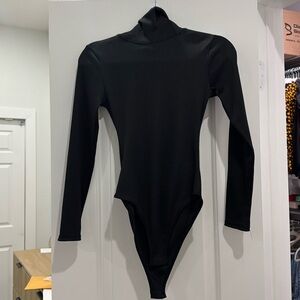Zara turtleneck, long sleeve bodysuit, thick material